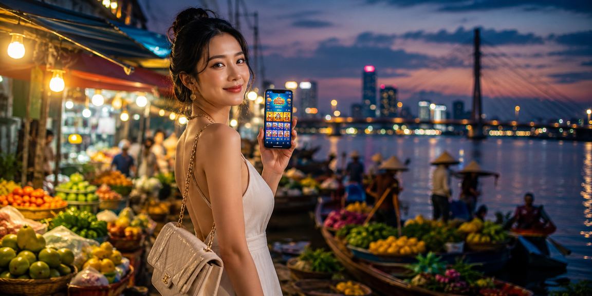 Hình ảnh giao diện chơi casino trên di động tại thành phố Sài Gòn